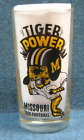 1980 Mizzou Tigers Drink Glass University of Missouri Schedule on Glass MFA Oil