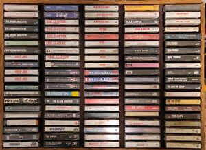 Lot Of 100 Various 70's 80's 90's Classic Pop Rock Cassette Tapes