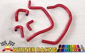 Silicone Heater Hose For Honda Prelude BB6/BB8 H22A SIR/TYPE-S/VTI/VTI-S Red