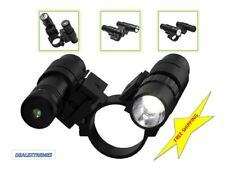 NcStar Mark III Tactical Adapter/ Flashlight &Green Laser Set/ ASFLG34
