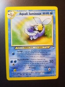French Vaporeon Aquali Lumineux 52/105 Neo Destiny Pokémon TCG NM/LP