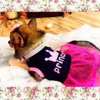 Dog Cat Dress Tutu Skirt Girl Shirt Clothes Outfit for Chihuahua Yorkie Maltese