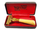 Vintage Schick Injector Eversharp Razor Schick Gold Tone Safety Razor in Case
