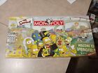 2001 - MONOPOLY: USAOPOLY The Simpsons - Board Game Complete! Pre-Owned