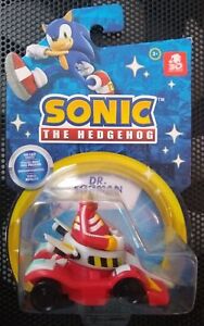 NEW Sonic The Hedgehog Dr Eggman Egg Booster 30th Die Cast Team Sonic Racing