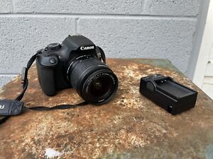 Canon EOS Rebel T6 Camera Tested / With Charger / Battery / SD Card / Strap