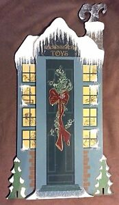 Old Vintage Shelia's Wooden Victorian Christmas Toy Store 21