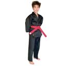 Tiger Claw Traditional Light Weight Karate Uniform Top, Black, Size 5