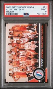2008 Rittenhouse WNBA Promo All Star Team P1 PSA 9