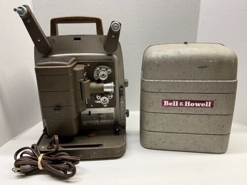 Vintage Bell & Howell Model 253 AX 500 Watt 8mm Movie Film Projector