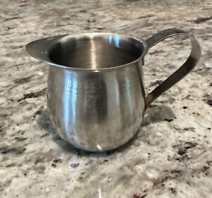 Vollrath Stainless STEEL 18-8 Small Pitcher Creamer Syrup Korea 46003