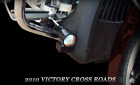 VICTORY CROSS COUNTRY ROADS LOW DOWN DRIVING LIGHT MOUNT BRACKET KIT BLACK (For: 2013 Victory Cross Country Tour)