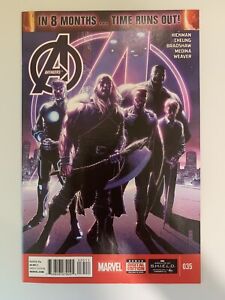 Avengers 35 (Marvel 2014) First Sam Wilson As Captain America cover - Nice NM