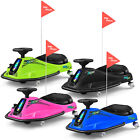 24V Power Kids Electric Drifting Go Kart 360° Ride On Cart Music,Light,Bluetooth