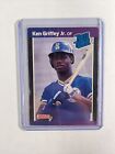 1989 Donruss Rated Ken Griffey Jr. Rookie Card RC LOW GRADE (CREASES)