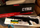 Evike CYMA Sport Airsoft Metal AEG Keymod + battery  2 mags + Feyachi site
