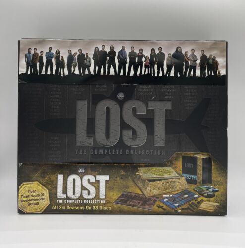 LOST Complete Collection 37 DVD Temple Pyramid Bonus Island Game All TV Seasons