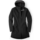 REI Co-op Pike Street Trench Coat women's black hooded mid-length raincoat small