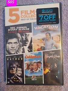 5 FILM COLLECTION: BEST OF THE 80s (DVD, 2018) - 5 Hits from the 80s in 1 Set!