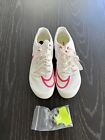 Nike Ja Fly 4 Track & Field Spikes shoes white/pink, size 9 (w/BAG) DR2741-100