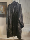 Navarre leather company mens 3XL trench coat