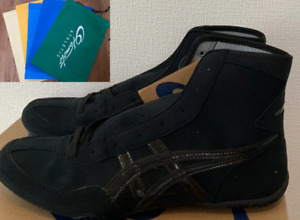 【Shoe bag included】 Asics Wrestling Shoes EX-EO  1083A001 Black x Black x Black