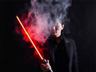 S-Ray by Sun Magic Trick Chargable Lightsaber Thru Balloon Smoke Producing Stage