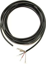 Guitar Circuit Hookup Wire - Shielded - 2-Conductor - 24 AWG - 12-Feet - Black