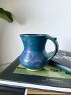 Beautiful Blue & Purple Dewey Pottery Handmade Stoneware Mug