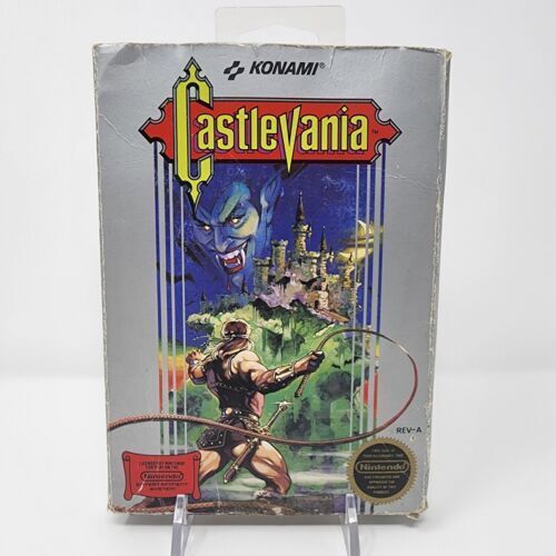 Castlevania Game (Nintendo Nes - Year 1987) Konami Game Pack