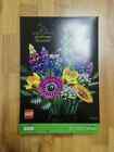 unopened-LEGO Icons Wildflower Bouquet Artificial Flowers 10313