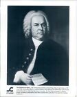 1999 Press Photo Johann Sebastian Bach Classical Music Master