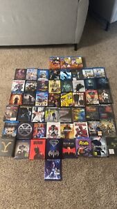 New Listing52 ASSORTED 4K,BLU-RAY, AND DVD LOT (READ)