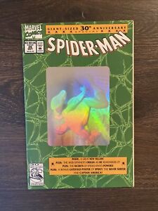 Spiderman #26 Hologram variant 30th anniversary origin retold NM Giant Sized