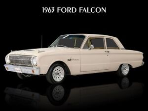1963 Ford Falcon Hot Rod NEW METAL SIGN: 9 x 12