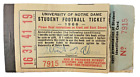 1966 University of Notre Dame Student Football Ticket Booklet W/2 Unused Tickets