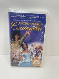 SEALED Rodgers & Hammerstein’s Cinderella VHS Tape Disney