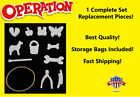 1 SET - BEST QUALITY! Operation Game Replacement Pieces Parts w/Storage Bag