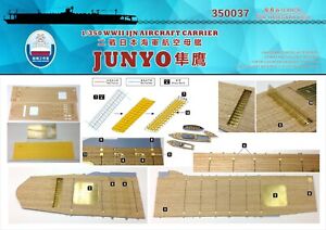 Shipyard 350037 1/350 Wood Deck IJN Junyo for Hasegawa