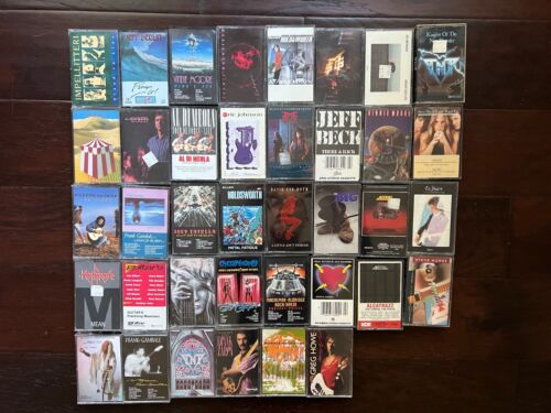 New ListingLot of 38 Guitarist Cassette Tapes Free Shipping