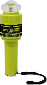 Resqflare Electronic Distress E-Flare and Flag, USCG Approved Replacement for Py