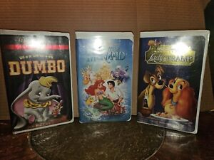 Disney VHS Bundle 3 Movies
