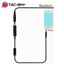 Mini phone PTT compatible with TAC-SKY, ZTAC, Z-tactical headset