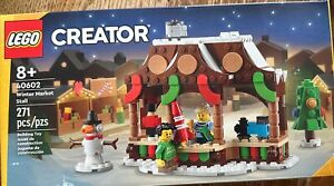 Lego Creator Winter Market Stall, #40602, New