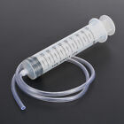 Large 100ml Plastic Syringe With Clear Tube Kit Set For Measuring Nutrient