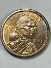 New Listing2000 D Sacagawea One Dollar Coin With Rare Color & Missing Some Edge Color