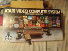 Vintage Atari CX-2600A Video Computer System OG Box Paddles Joystick+ 10 Games