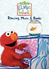 Elmo's World - Dancing, Music, and Books Sesame Street DVD Kids Family Movie LN