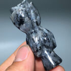 New Listing51g Natural Crystal.spectrolite.Hand-carved.Exquisite Rose flower.healing 86