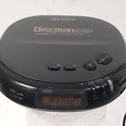 VTG Sony Discman D-245 ESP Mega Bass Compact Portable CD Player Tested/Works